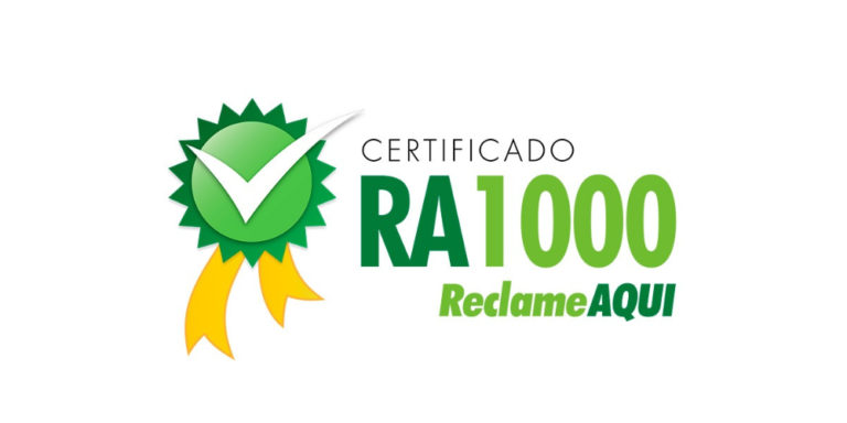 Selo RA1000 - Reclame Aqui